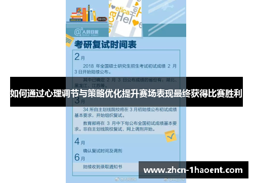 如何通过心理调节与策略优化提升赛场表现最终获得比赛胜利 如何通过心理调节与策略优化提升赛场表现最终获得比赛胜利